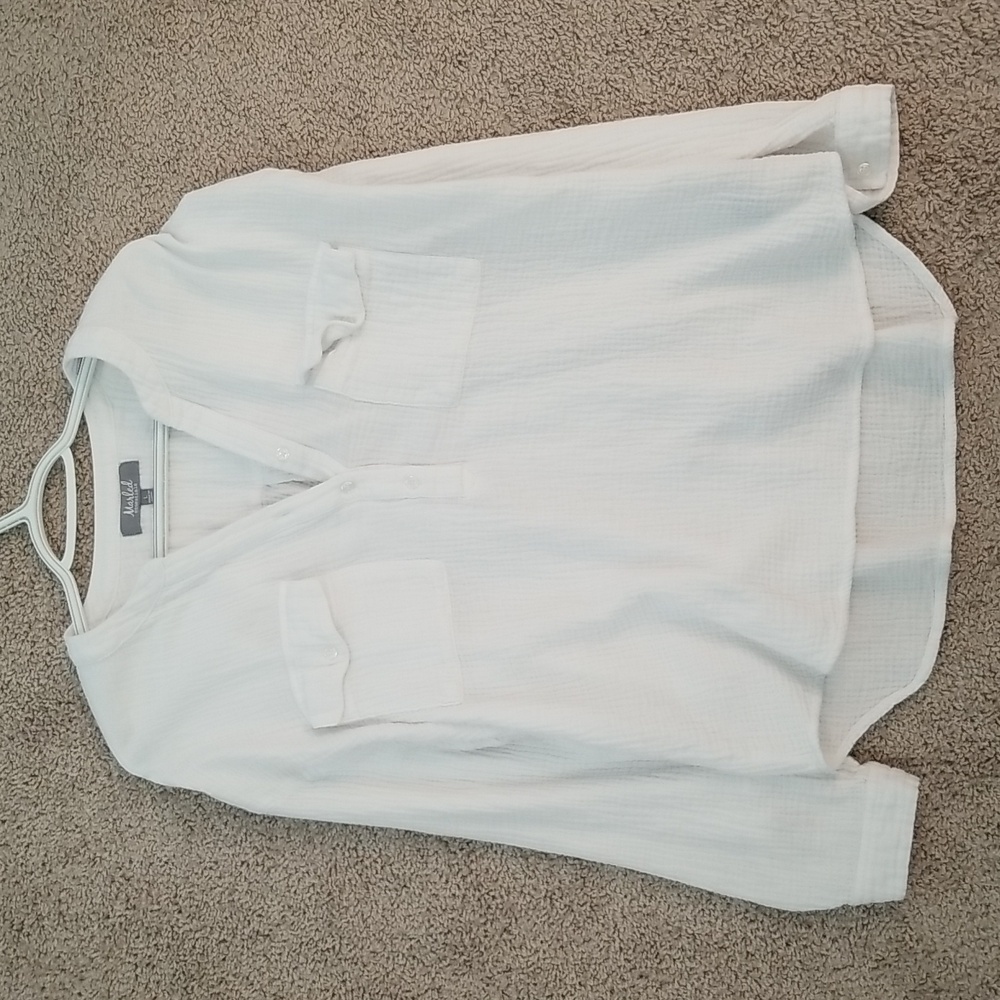 Marled Essentials Large Spring/Summer Cottagecore Top (Read Description)